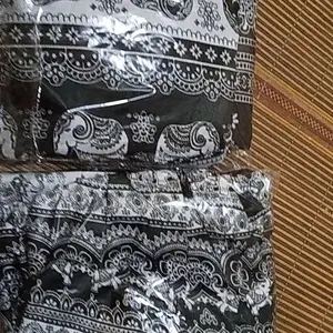 Celana Mihu Mihu Gambar Gajah Thailand Viral Model Kulot Cewek dan Cowok Ukuran Standar Dan Jumbo