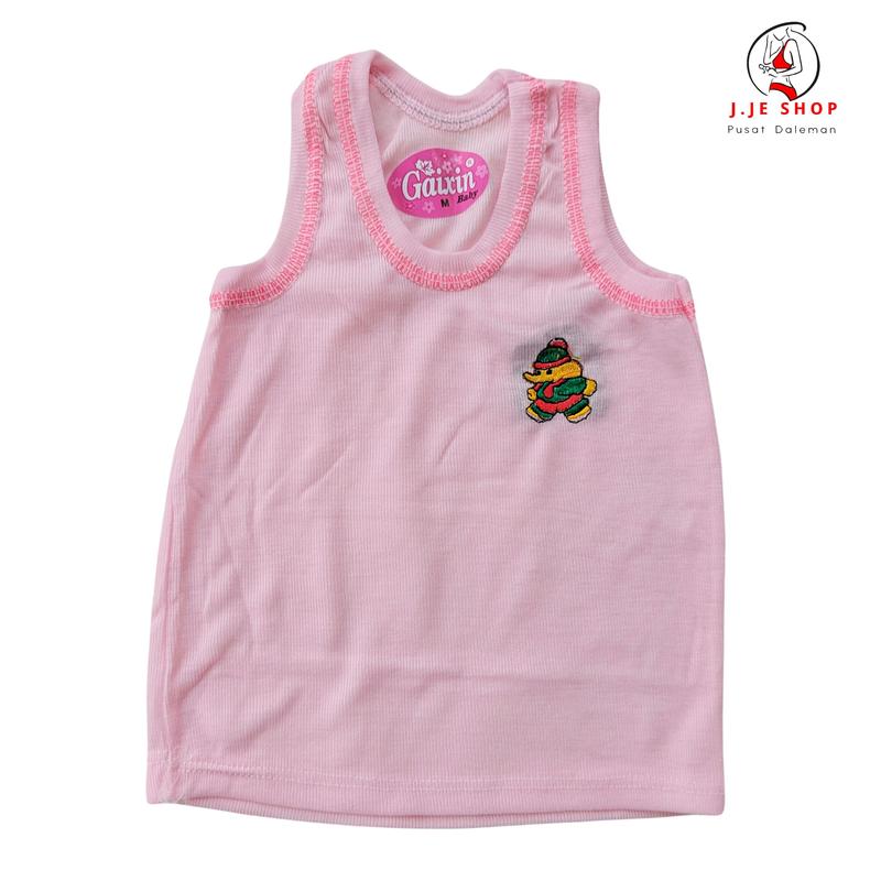 12 Pcs Kaos Singlet Anak Laki-Laki Stabillo SINGLET Anak Katun Bordir Unisex Fashion - Pola Grafis Karakter 8