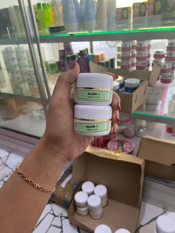 Product Introduction of glow 01 paling ampuhhh buat kulit wajah sulit putih Muka  Hitam Perawatan Pencerah Pelembabkan kulit mnjadi glowing 1