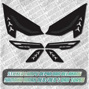 63.1 STICKER LAMPU DEPAN DAN BELAKANG UNTUK YAMAHA NMAX NEO - TURBO