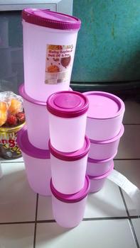 Product Review of CPM Toples Plastik Kedap Udara Set Lengkap Paket Toples Super Combo 10in1 Best Selling from L**a S**1 0