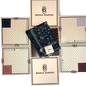 HIJAB BOX BUCKLE SCARVES | PACKAGING MEWAH | Voal Muslim Square | Kerudung Segi Empat Nyaman