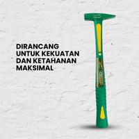 Gambar FEIBAO Palu Tukang Lancip Fitter Hammer 100-500g Fiberglass Gagang Karet Berkualitas Profesional - 500G dari Feibao Tools Id Kota Administrasi Jakarta Utara 4 Tokopedia