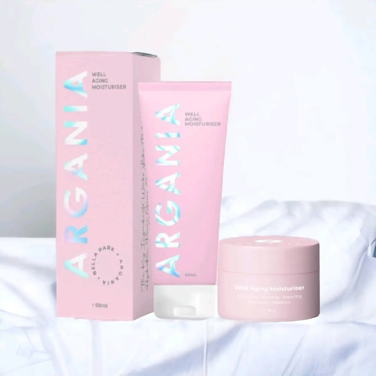 Argania X Bella Park Well Aging Moisturiser sunscreen viral