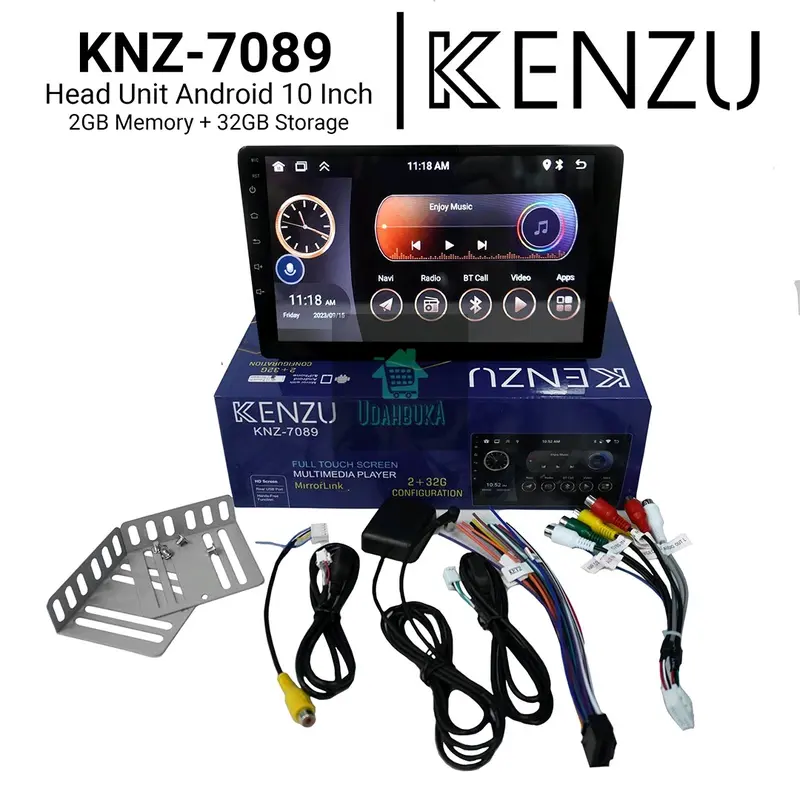 Head Unit Kenzu - RAM 1 & 2 GB - Storage 32GB - 7/9/10 inch - Android Car - bluetooth 8