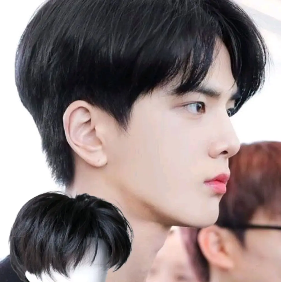 WIG PRIA BELAH TENGAH VERSI KOREA