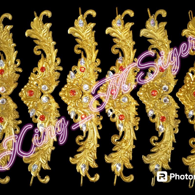 siger, tari, aksesoris, hiasan kening, mahkota Elegan Headbands Silver 0
