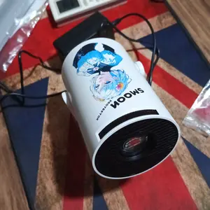 SMOON 300 New - Smart Projector LCD TV-Proyektor Pintar - 200 ANSI - Android 14 -Netflix - YouTube - 1080P - Wifi -BlueTooth