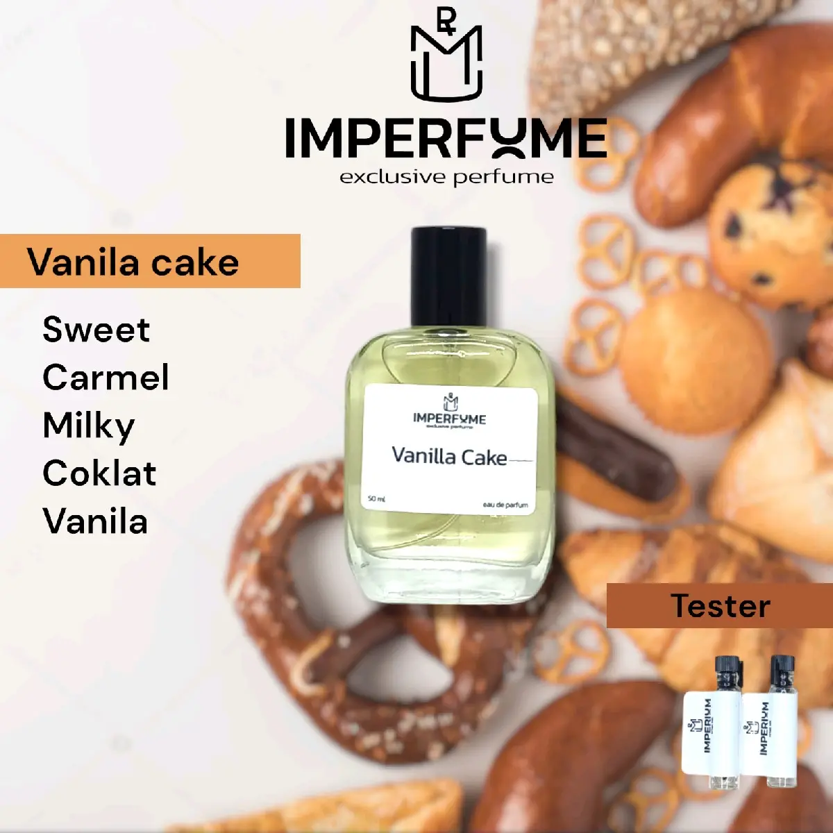 Vanilla Cake parfume sweet creamy unisex