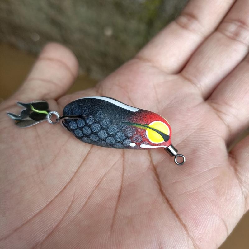 Product Introduction of Soft frog 4cm bodi ramping umpan casting Gabus lure Soft frog 4