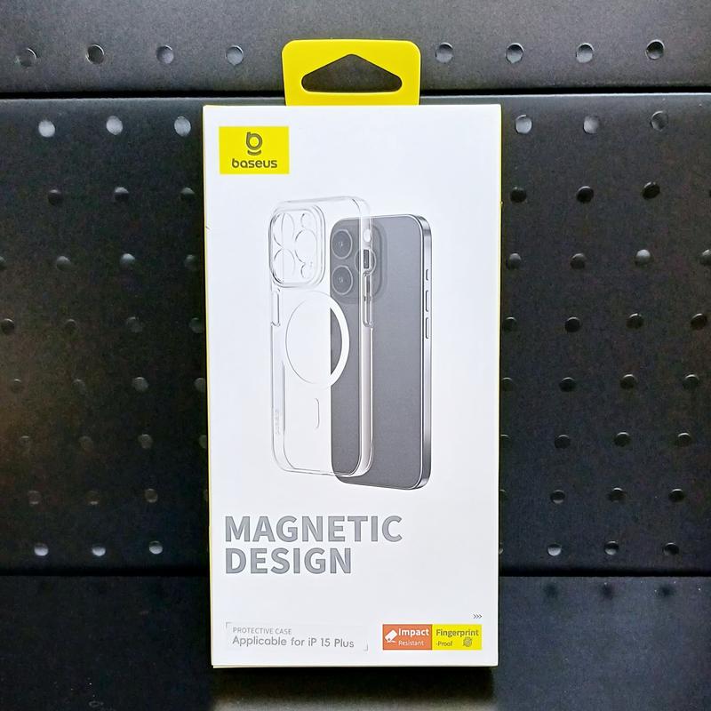 BASEUS Casing Lucent Series Magnetic Phone Case For IP 15,15 Plus,15 Pro,15Pro max 3