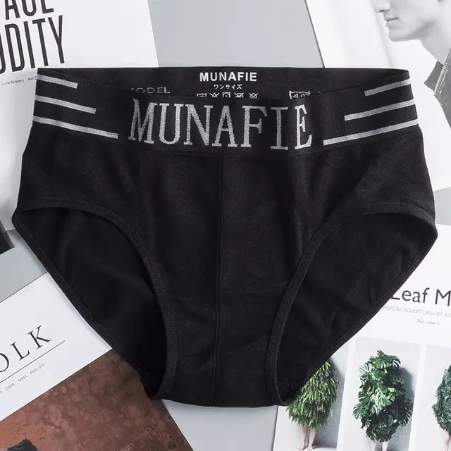 Celana Dalam Pria Segitiga Cd Underwear Munafae Men Bahan Nyaman Boxer Cowok - CD029 7