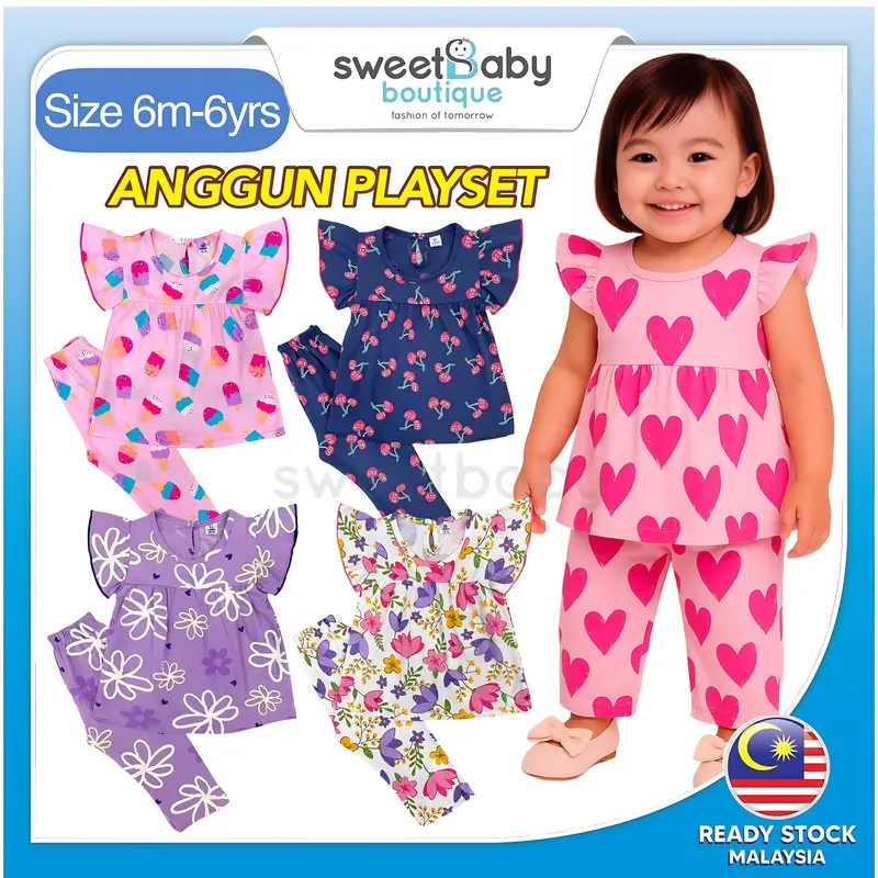 Poney Baby Girls Pink Bunny Little Garden Pyjamas t4Q4 LW