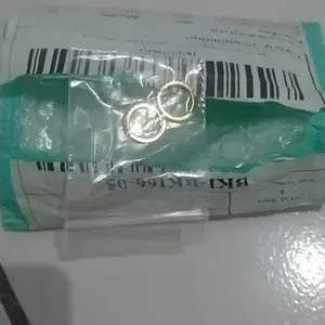 SAT.10 Satu Set Anting Gold Zirkon Berlian Model Segi Lima/Lingkaran/Bintang Bahan Titanium SAT-4064-4066