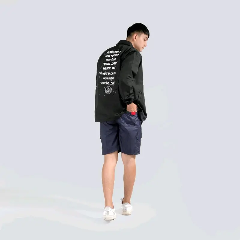 Mcvois Boardshort Cargo Navy 6