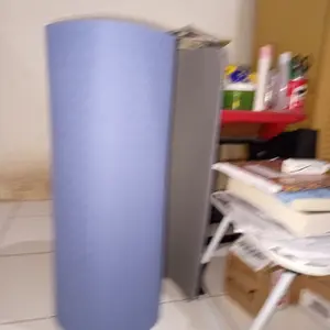 TRAILTOP Matras Yoga TPE Tebal 8mm dengan Garisan Penyelarasan Postur 2 Warna Anti Selip untuk Pemula hingga Pecinta Yoga