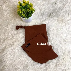 cadar karet 2 layer crinkle airflow premium tanpa jahitan bawah mata