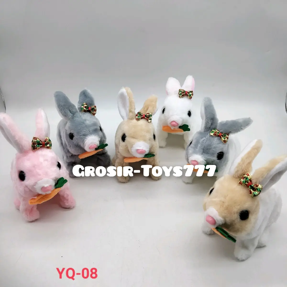 Mainan Boneka Doggy dan Kelinci Bersuara dan Berjalan / Baby Toy Pet Dolls