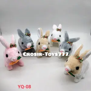 Mainan Boneka Doggy dan Kelinci Bersuara dan Berjalan / Baby Toy Pet Dolls