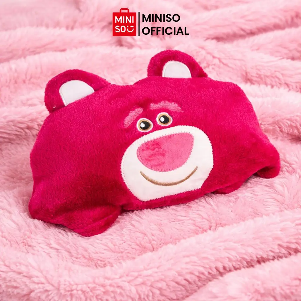 MINISO Selimut Dengan Topi Lotso Blanket with Hat Toy Story Collection Hooded Blanket Balmut