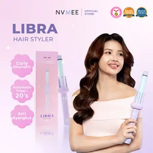 [NEW] NVMEE - Libra Hair Styler 2.0 | Catokan Keriting Otomatis 28mm [Catokan BEST SELLER]