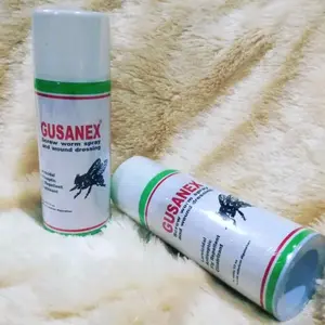 GUSANEX SPRAY 13 OZ - Obat Hewan Luka Terbuka Luar, Antiseptik dan Anti Lalat Parasit Hewan Ternak