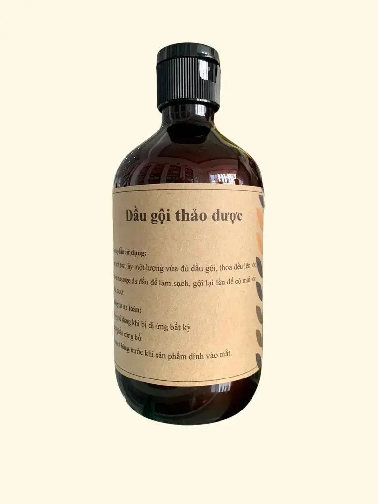 Dầu Gội Thảo Dược | Mượt Tóc, Sạch Gàu, Dưỡng Da Đầu | 500ml
