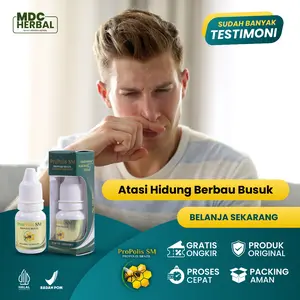 Hidung Berbau Busuk, Herbal Hidung Bau Busuk, Hidung Berbau Tak Sedap, Untuk Hidung yang Bau -  Propolis SM