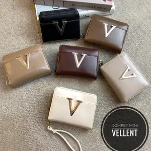 Pondoktascantik Dompet Vellent Dompet Kecil Dompet Kartu Dompet Wanita Viral