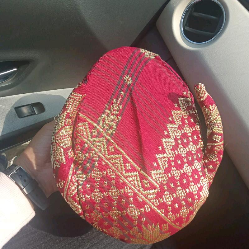 Peci Tungkah Hanuang, peci adat lampung pesisir, peci lampung , 4