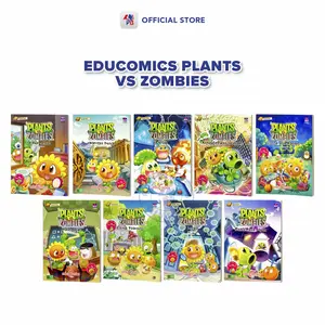 Buku Komik Educomics Plants vs Zombies : Komputer dan Internet / lmu Psikologi / Otak / Warisan Dunia / Logika / Sains Masa depan / Matematika /Hidup Sehat / Listrik dan Magnet / GRAMEDIA PUSTAKA UTAMA