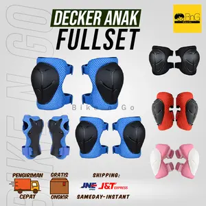 Pelindung Siku Anak – Aman & Nyaman untuk Bersepeda | pelindung Siku & Lutut Anti Bentur | Desain Warna Ceria