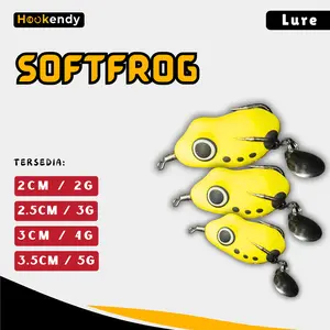 Softfrog Umpan Casting Gabus/Kocolan