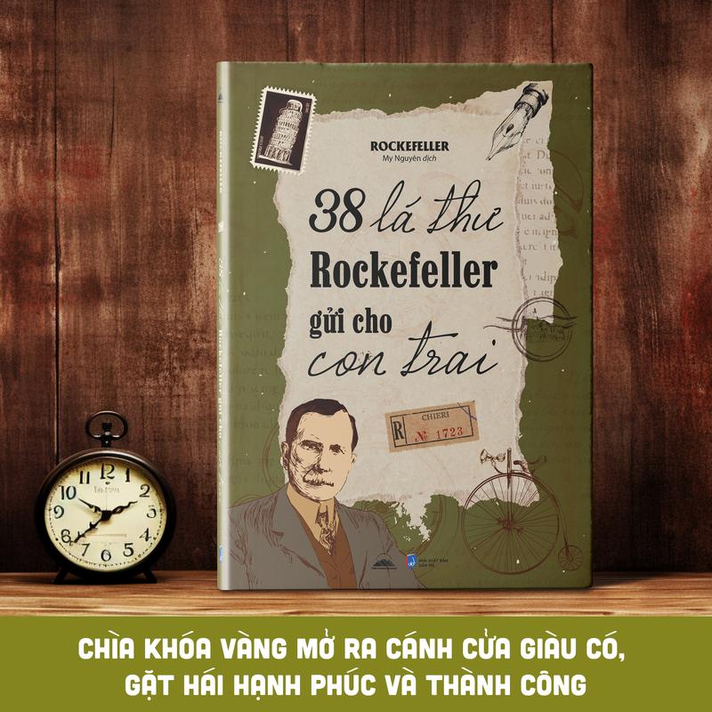 Sách - 38 Lá Thư Rockefeller Gửi Cho Con Trai - Tiên Phong Books
