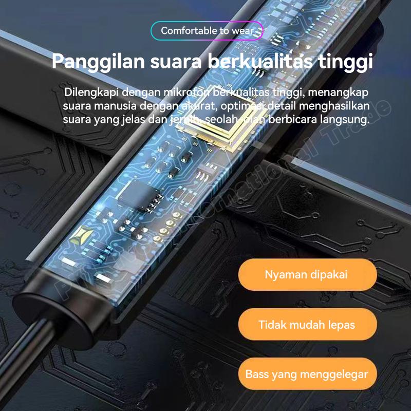 ASTON Headset Gaming Kabel USB Music In Ear Bass Handsfree for Ponsel Komputer PS4