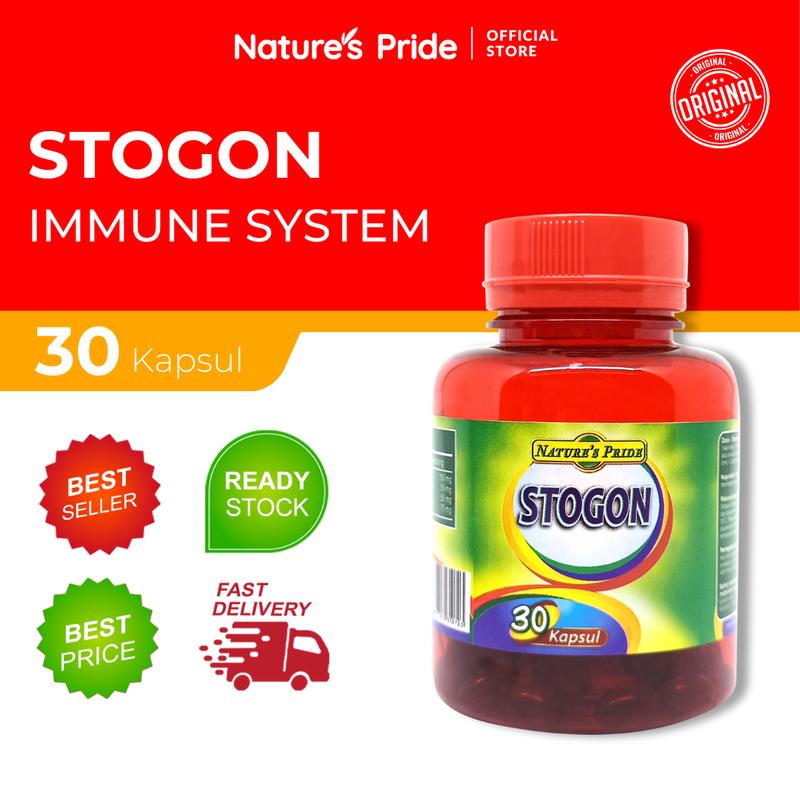 Nature's Pride Stogon Obat Herbal Daya Tahan Tubuh ISI 30 Kapsul 0