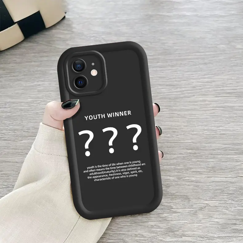 【 Request】 【Hitam】Bagi pengguna HP 【OPPO/VIVO/Galaxy】, ada casing hp Tahun yang simple dan awet, bahannya halus -  JGS NF1