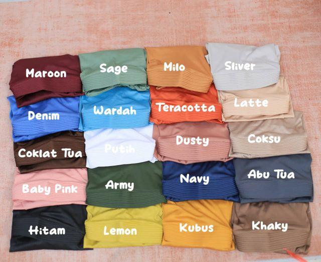 Hijab instan Bergo Hamidah size S, M, L, XL menutup dada lembut adem nyaman tidak gerah by Safeea hijab Hijab instan Bergo Hamidah size S, M, L, XL menutup dada lembut adem nyaman tidak gerah by Safeea hijab