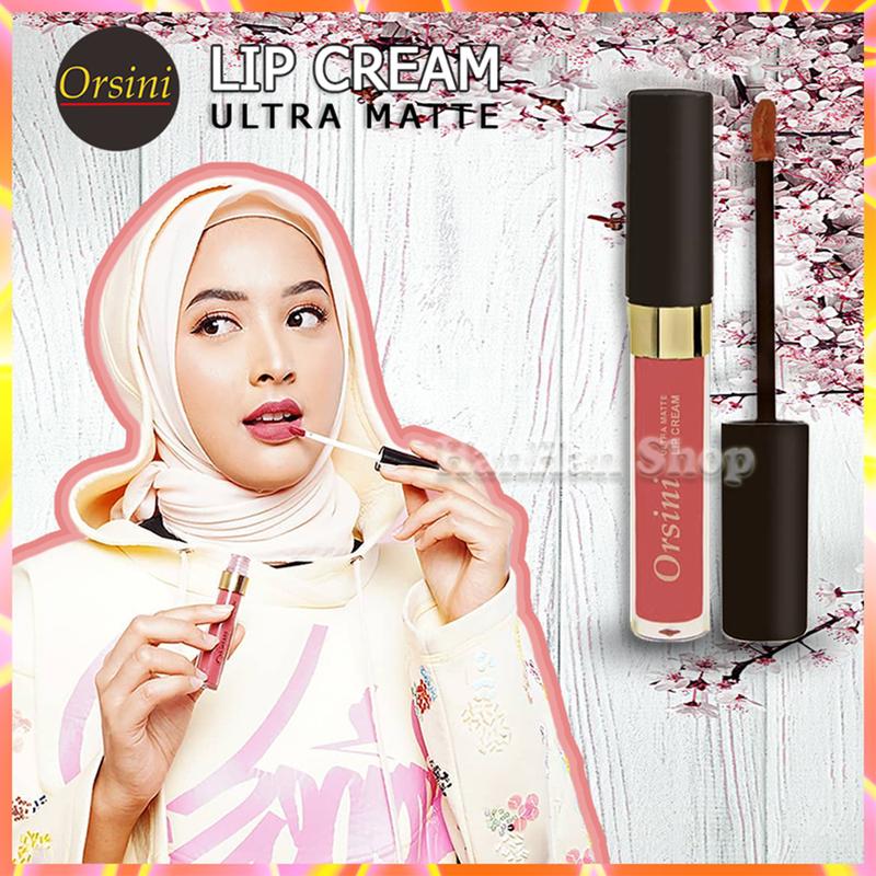 Orsini Lip Cream Waterproof Lipcream Matte Ringan Dan Lembab Di Bibir Warna Tahan Lama 0