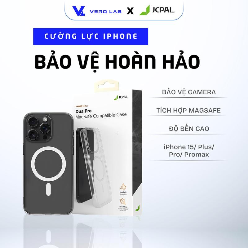 Ốp Lưng JCPAL DualPro MagSafe Iphone 15 Series