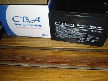 Product Review of BATERAI AKI ACCU 8 AH 12 VOLT ORI CBA SPRAYER ELEKTRIK BATTERY SPRAYER from e**🐣 1