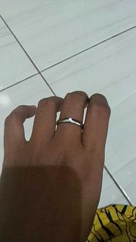 Product Review of Cincin couple titanium silver { HARGA SATUAN }  / Cincin Mmata Banyak Pilihan Cincin Stainless Steel Polos skena from S**i ** 0