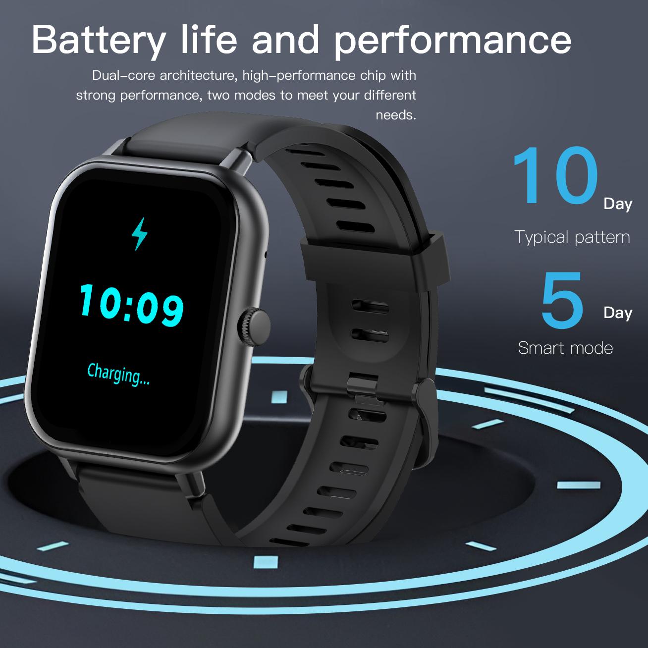 PEJE Smart Watch ZW01 Jam Tangan  Classic Design 24/7 Health Monitoring 10 Days Battery Life