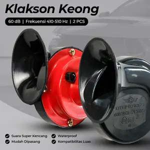 Type R Klakson Keong Mobil Air Horn 12V 60dB 2 PCS