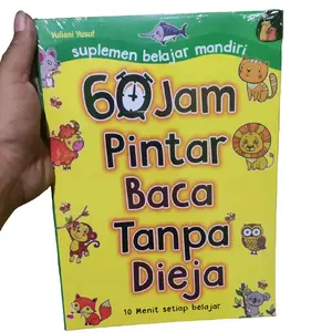 Buku 60 Jam Pintar Baca Tanpa Dieja - Suplemen Belajar Mandiri - Soft Cover