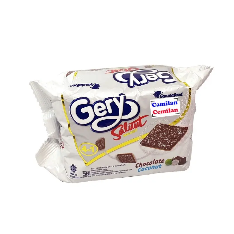 Gery Saluut Malkist Biskuit Crackers Premium Pack 105 gr 2
