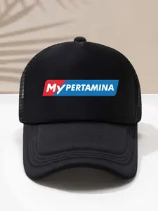 Topi My Pertamina  /topi jaring/topi jala custom/topi custom Premium/ Topi Unisex All Size Ukuran