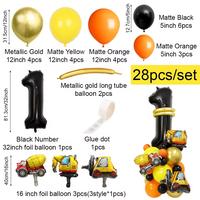 Gambar DINOSO Balon Set Simple Kendaraan 28pcs Balon Paket Dekorasi Kendaraan Kontruksi Penggali Derkoasi Ulang Tahun Anak - 28pcs Set Kendaraan Simple, ANGKA 1 dari DINOSO INDONESIA Kota Administrasi Jakarta Barat 2 Tokopedia