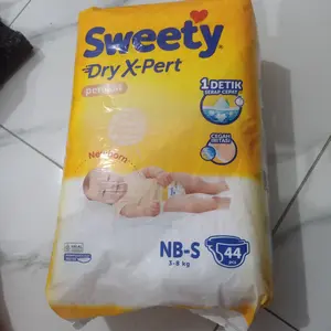 SWEETY Bronze Dry X-Pert Comfort Tape & Pants | Popok Bayi Tipe Perekat & Celana Dengan Daya Serap Cepat Anti Bocor