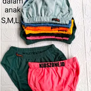 isi 3 pcs cd anak laki-laki, sempak anak, cd segitiga bahan katun